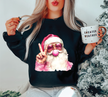 Bubblegum Santa Classic Crew Neck Sweater