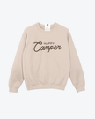 Happy Camper Cozy Crew Neck Sweater