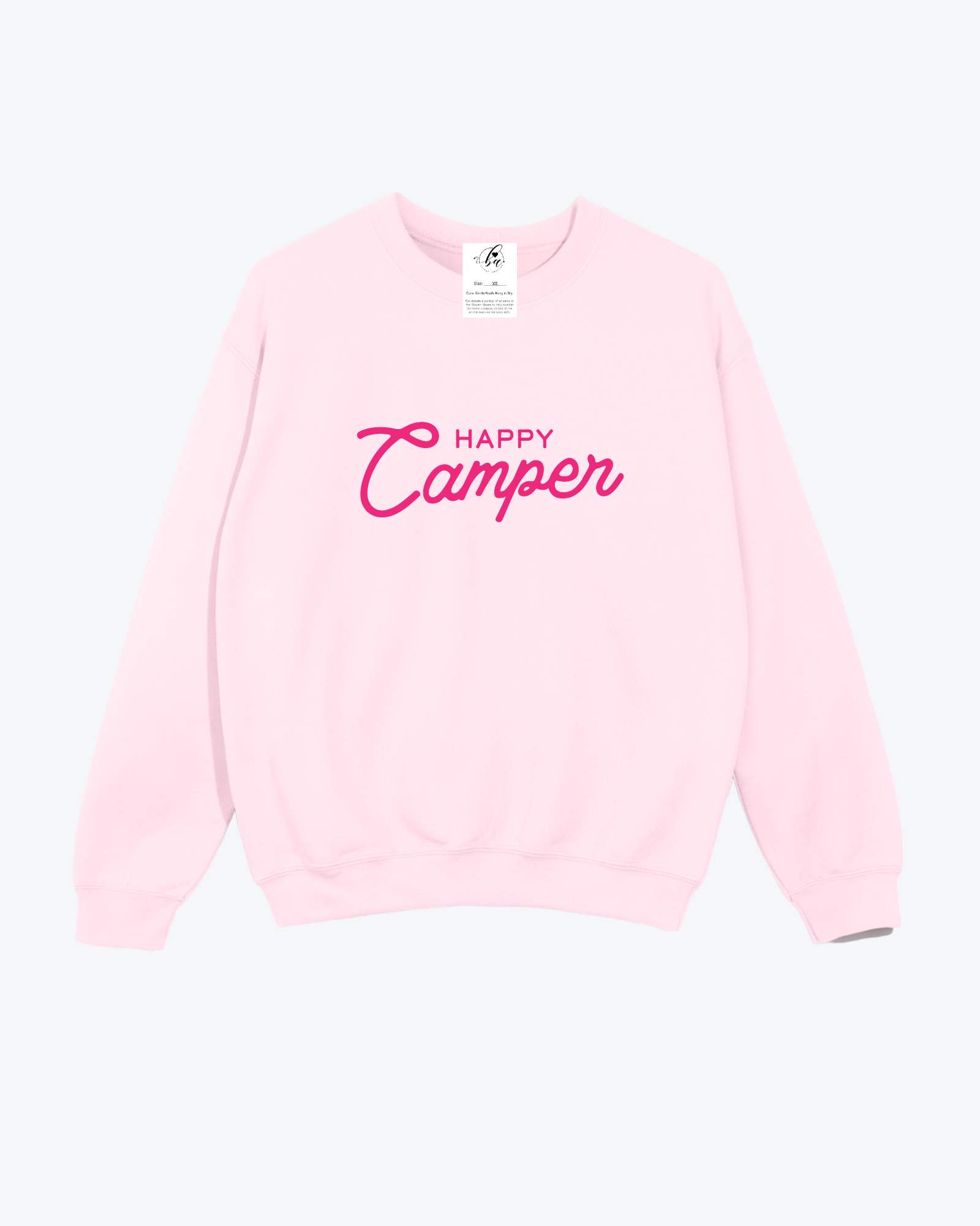 Happy Camper Cozy Crew Neck Sweater