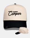 Happy Camper Embroidered Cap
