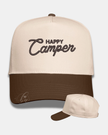 Happy Camper Embroidered Cap