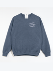 Do What Makes You Happy Embroidered Cozy Crew