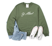 Hometown Pride Script Cozy Crew Neck Sweater - {Customize Me!}
