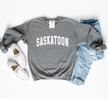Hometown Varsity Style Cozy Crew Neck Sweater {Customize Me!}