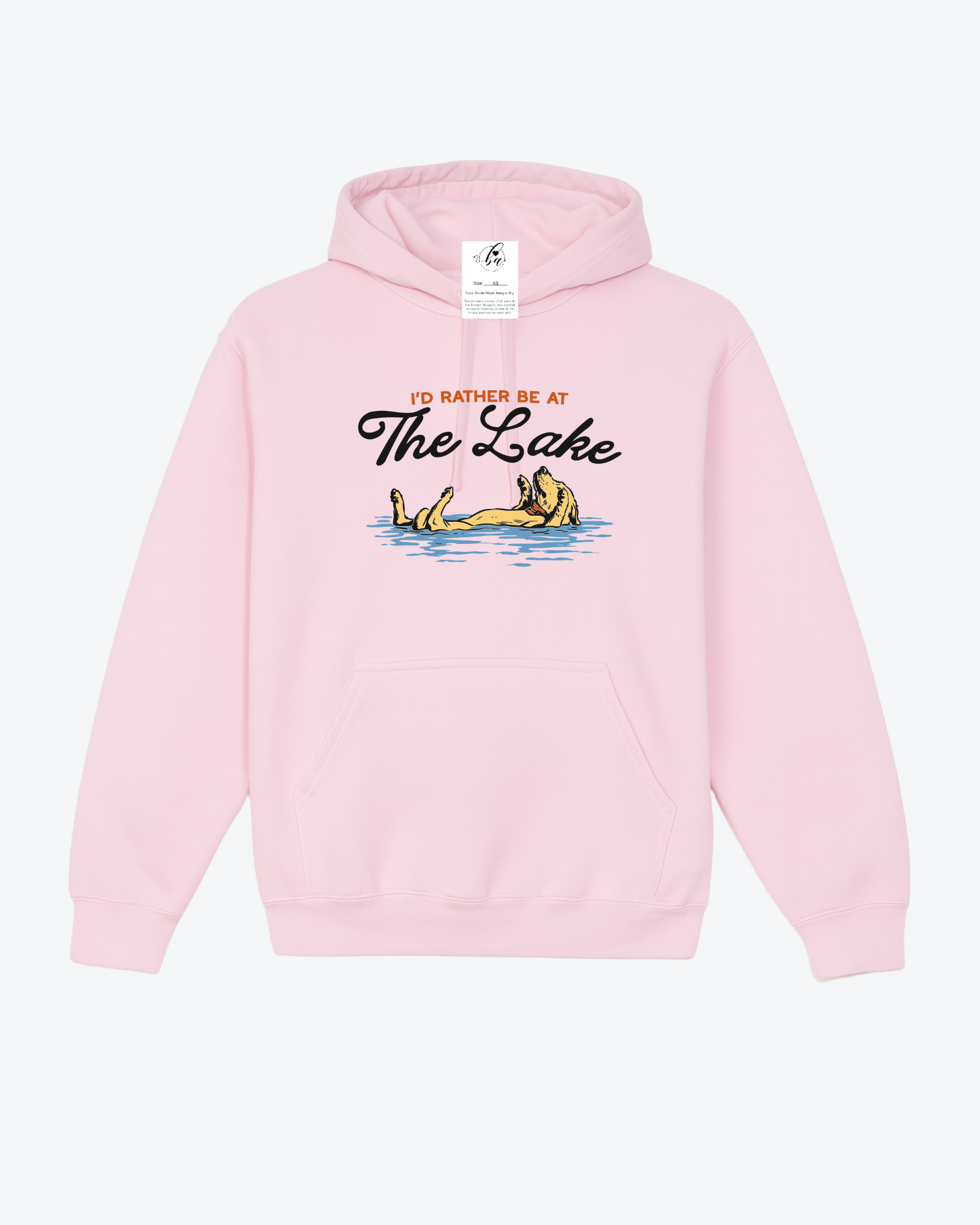I'd Rather be at the Lake {Dog} Cozy Hoodie