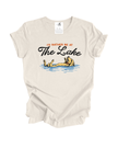 I'd Rather be at the Lake {Dog} Tee