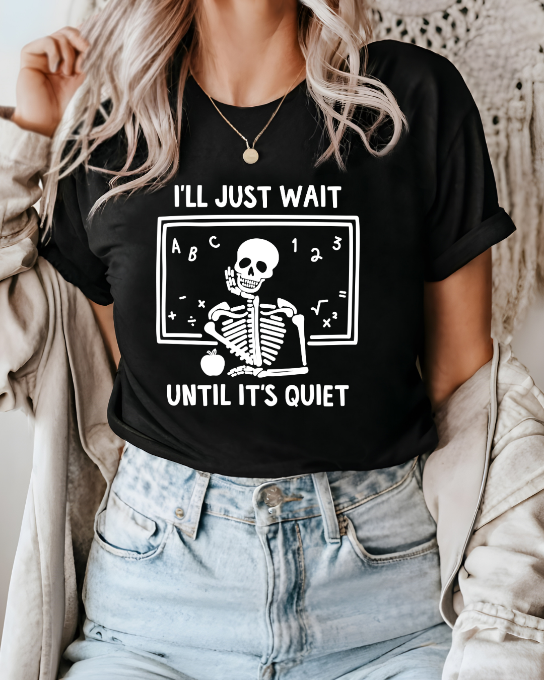 I'll Just Wait Til Its Quiet Tee