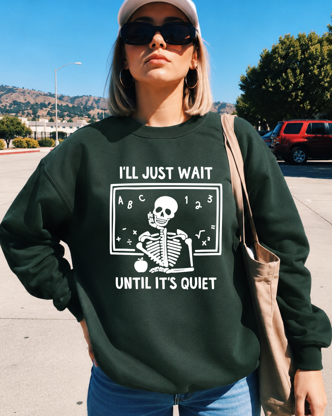 I'll Just Wait Until It's Quiet Classic Crew