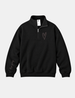 Keep Going Embroidered Ultra Soft 1/4 Zip Sweater