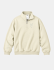 Keep Going Embroidered Ultra Soft 1/4 Zip Sweater