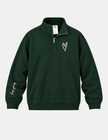 Keep Going Embroidered Ultra Soft 1/4 Zip Sweater
