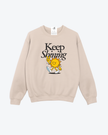 Keep Shining Cozy Crew Neck Sweater