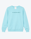Mama {Script} Embroidered Cozy Crew