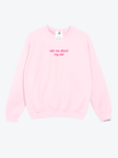 Ask Me About My Cat Cozy Crew Neck Sweater