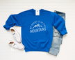 My Heart is in the Mountains Cozy Crew Neck Sweater