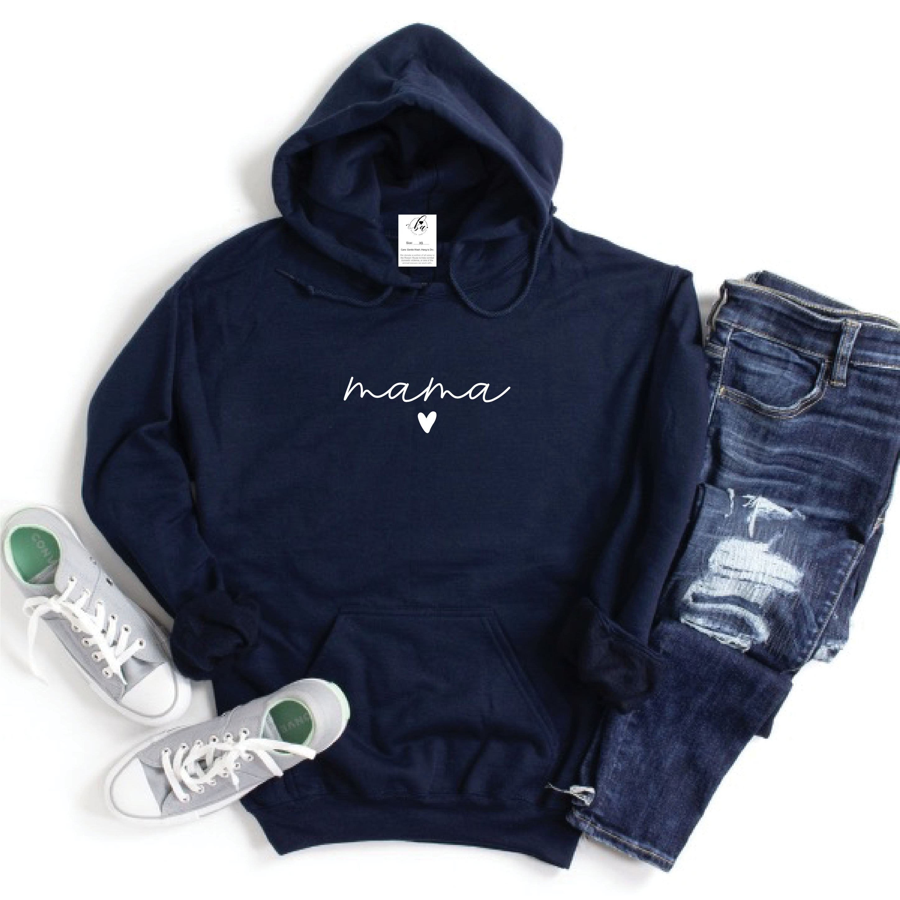 mama ❤️ {Script} Cozy HOODIE