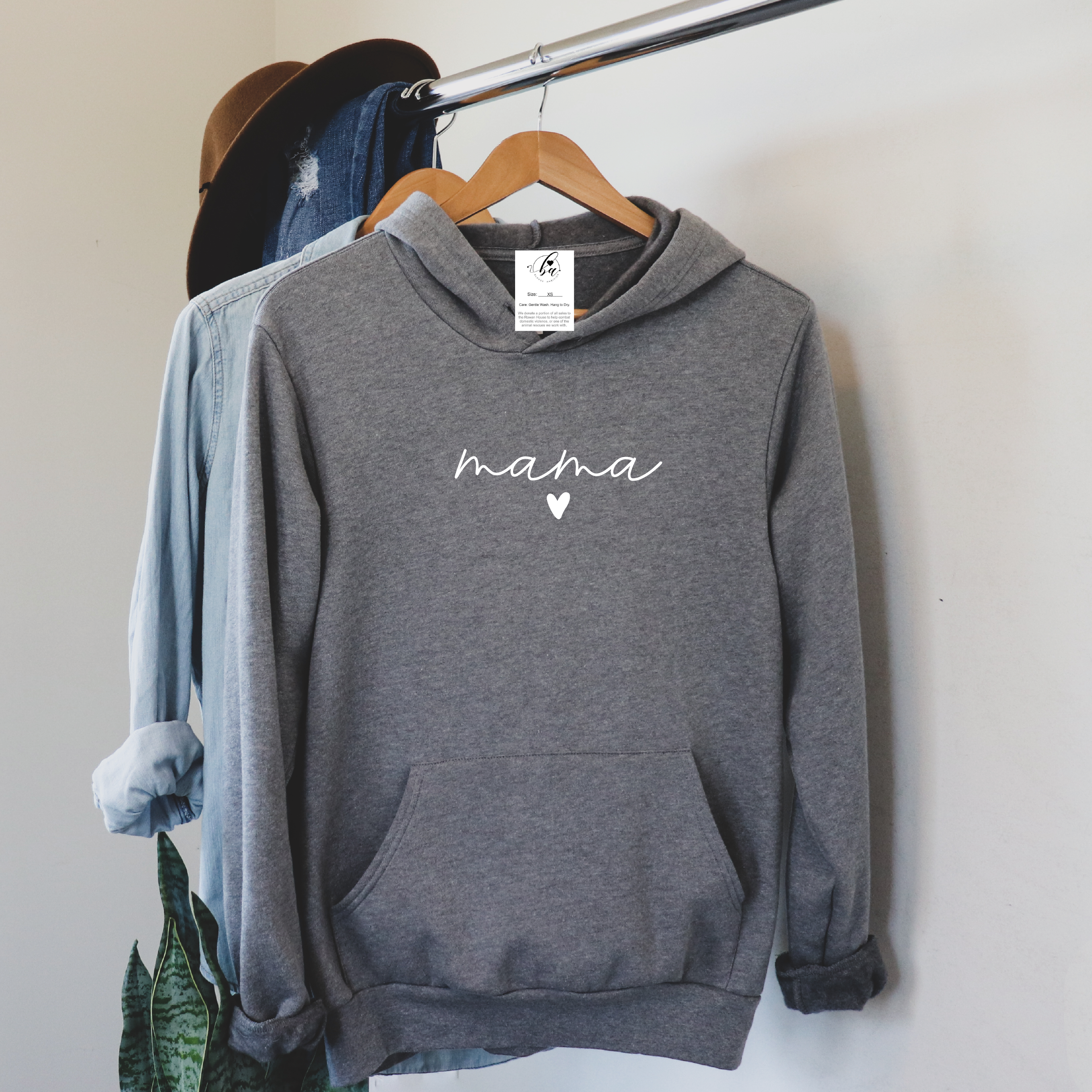 mama ❤️ {Script} Cozy HOODIE