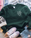 Merrier in the 90's Sweater - Classic Crew Neck