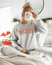 Merry {Multi Color} Classic Crew Neck Sweater