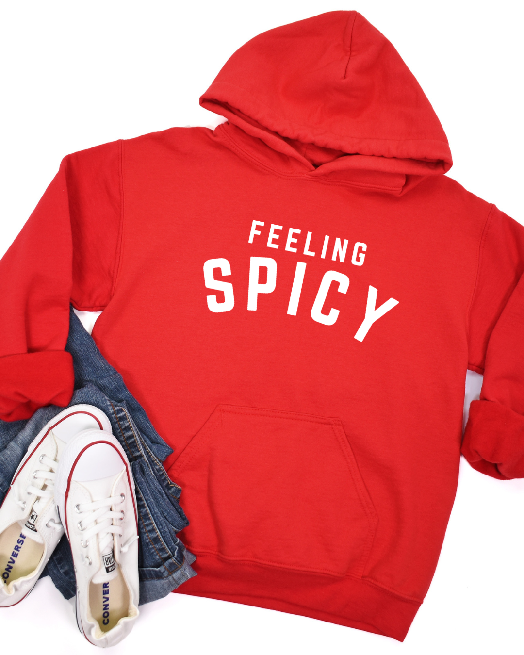 Feeling Spicy Cozy Hoodie