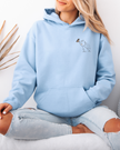Butterfly Kisses Embroidered Classic Hoodie