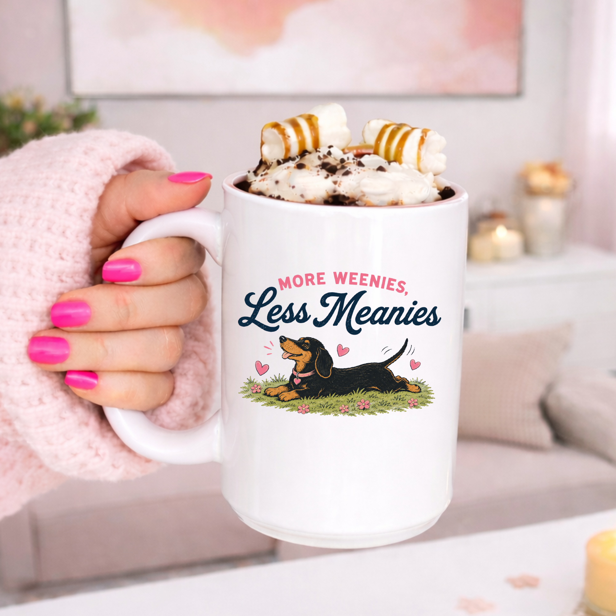 More Weenies, Less Meanies 15oz Mug