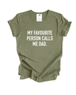 My Favourite Person / People Call Me...