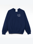 Do What Makes You Happy Embroidered Cozy Crew