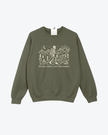 No Bad Hikes Cozy Crew Neck Sweater