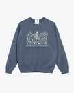 No Bad Hikes Cozy Crew Neck Sweater