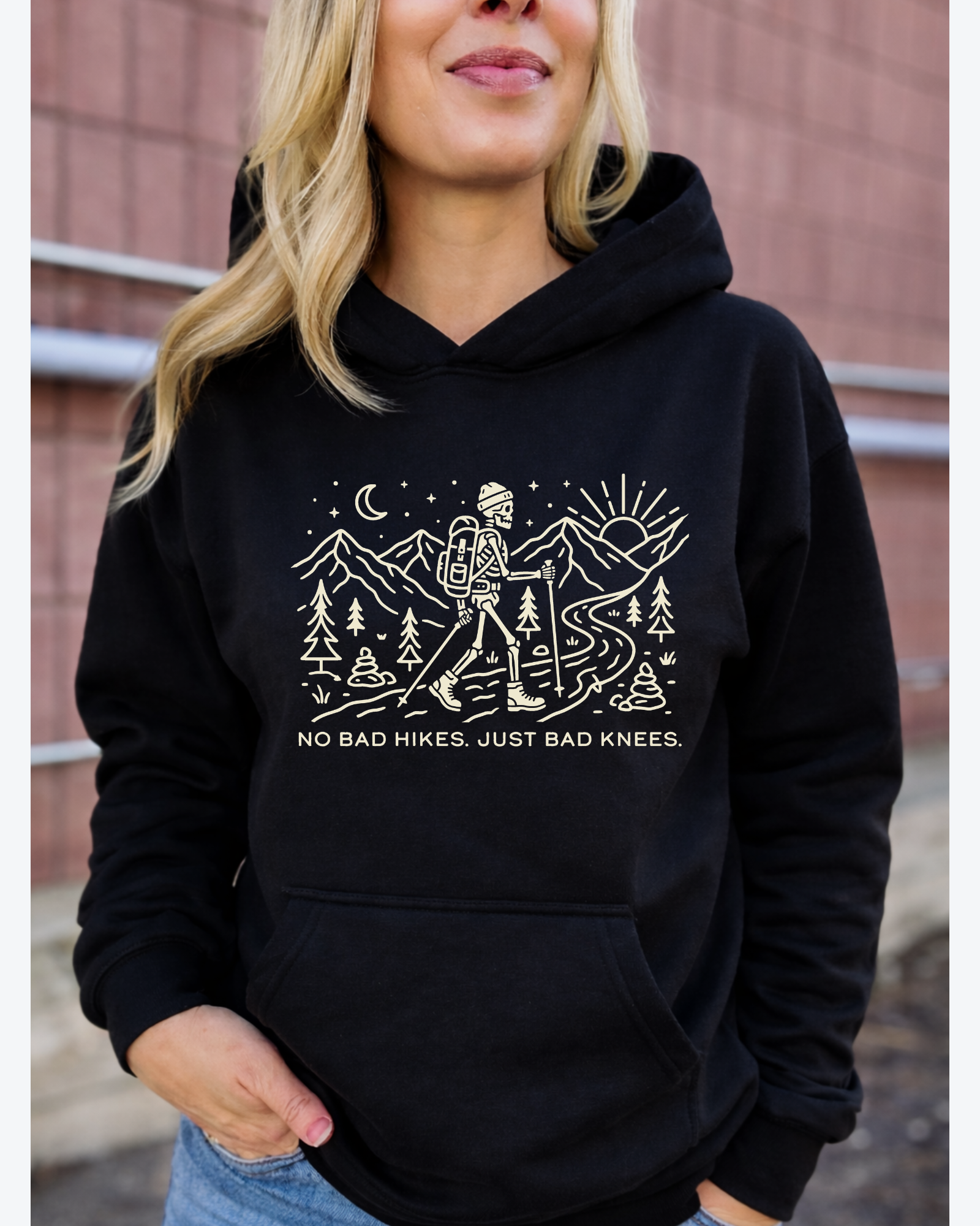 No Bad Hikes Cozy Hoodie