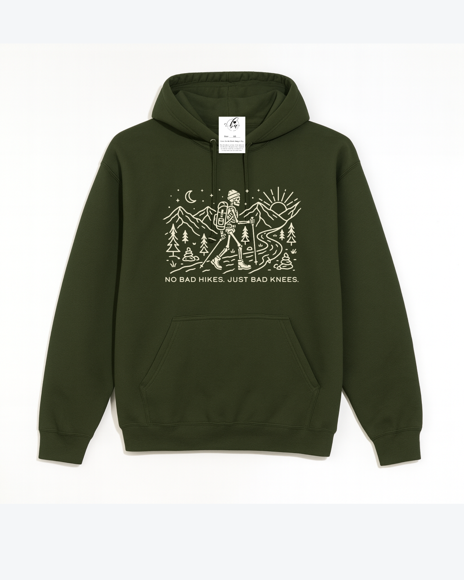 No Bad Hikes Cozy Hoodie
