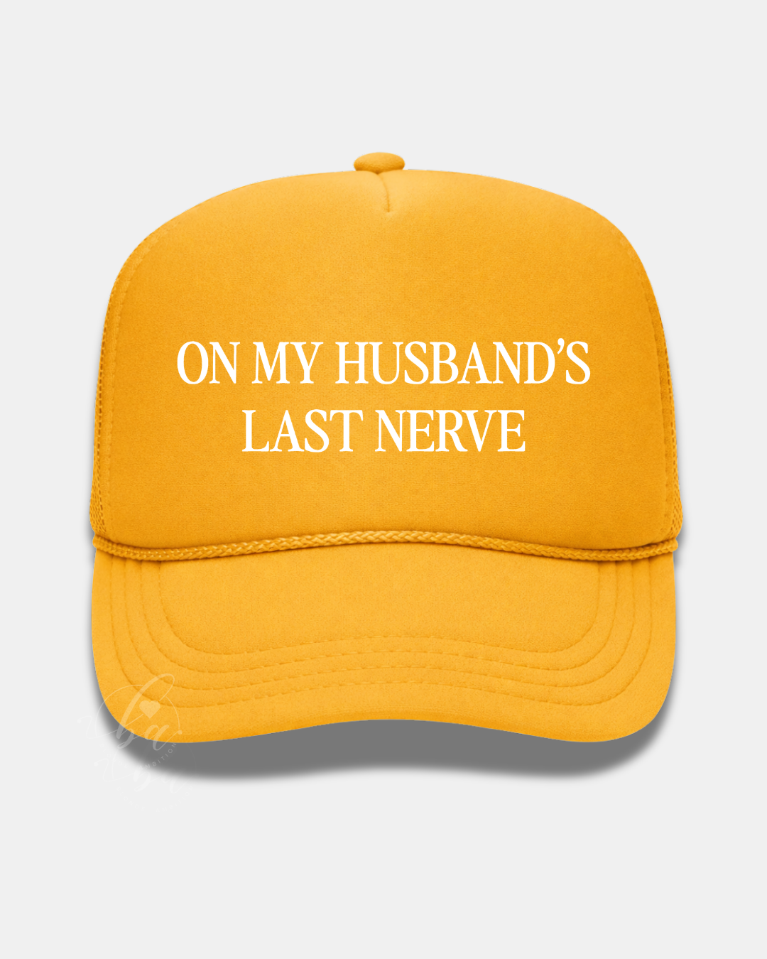 On My Husband's Last Nerve Trucker Cap