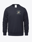 Out of Breath Hiking Society Embroidered Ultra Soft Crew Neck Sweater