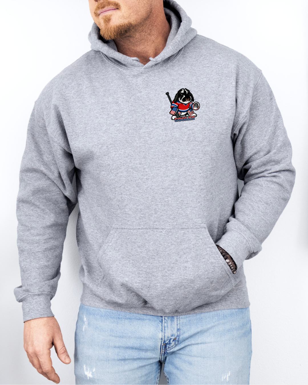 Parachutes for Pets Tito Cooley USA Goalie Hoodie