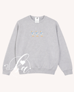 3 Geese Embroidered Classic Crew Neck