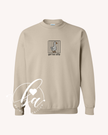 Got Too Silly Embroidered Classic Crew Neck Sweater