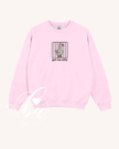 Got Too Silly Embroidered Classic Crew Neck Sweater