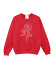 Rose Cozy Crew Neck Sweater