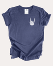 Rock On Skull Hand Tee