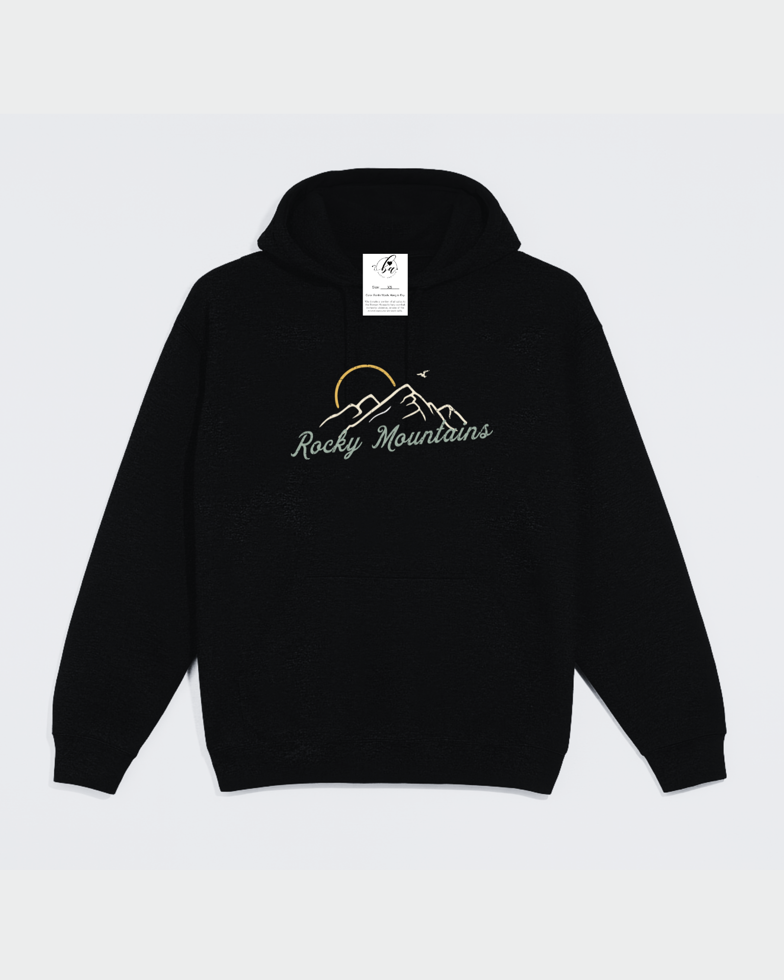 Rocky Mountains Cozy Hoodie