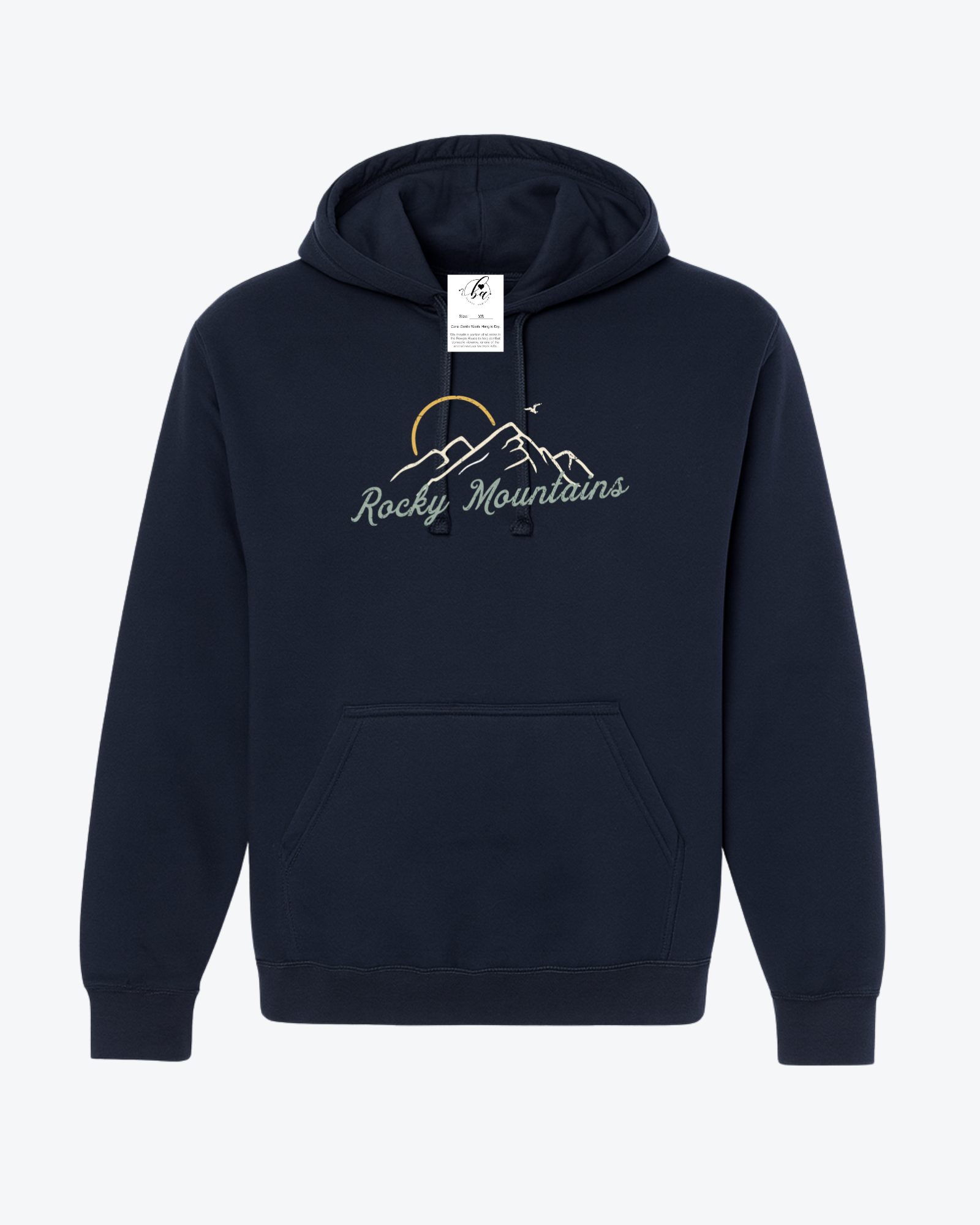 Rocky Mountains Cozy Hoodie
