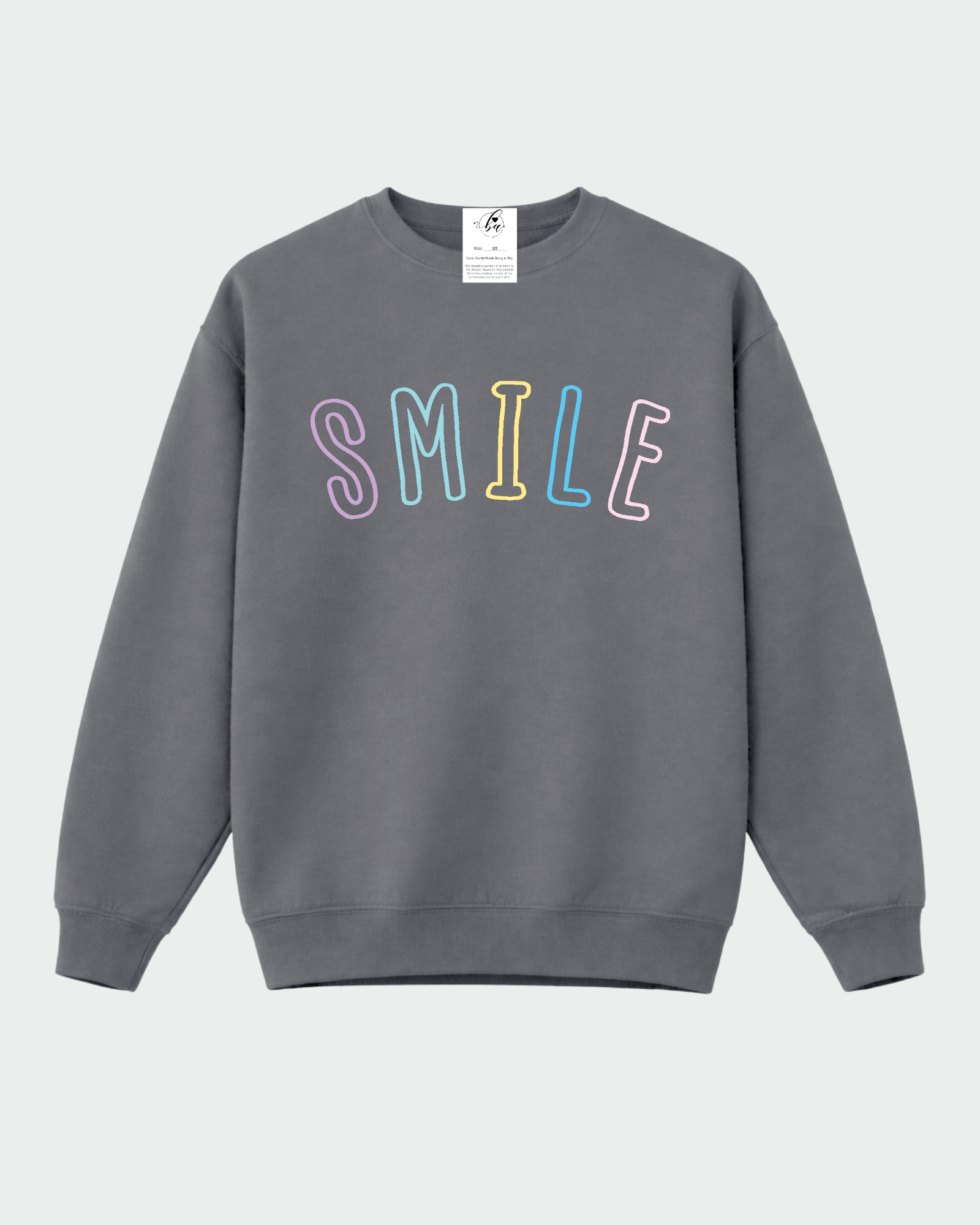 SMILE Cozy Crew Neck Sweater