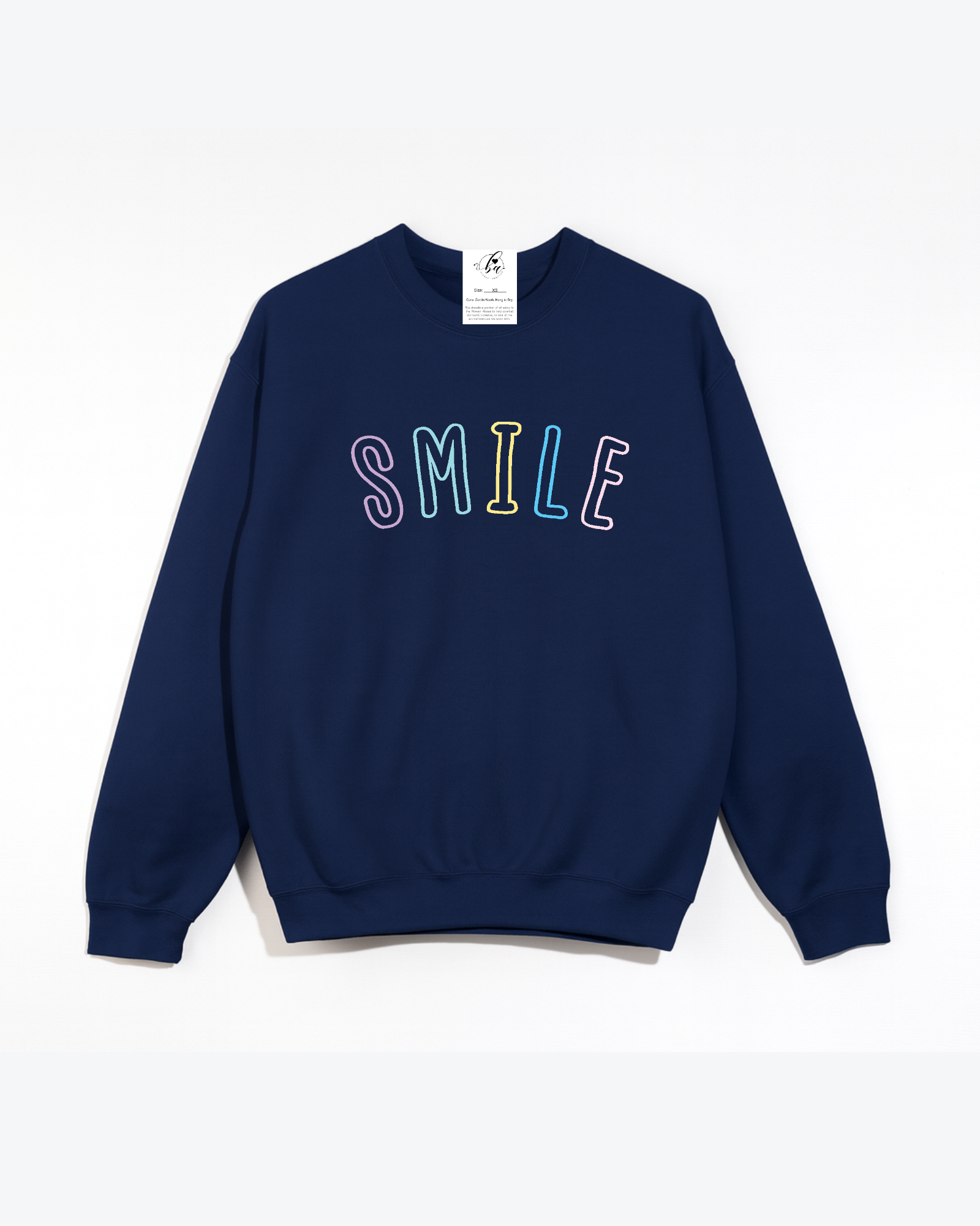 SMILE Cozy Crew Neck Sweater