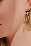 Cara Bow Dangle Earrings
