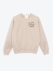Do What Makes You Happy Embroidered Cozy Crew