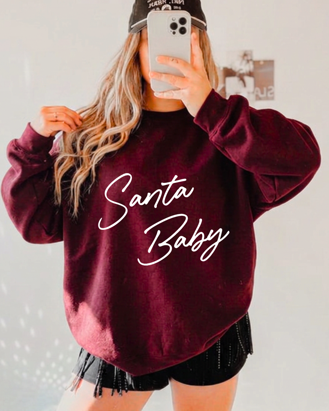Santa Baby Classic Crew Neck Sweater