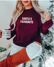 Santa's Favourite (BOLD) Classic Crew Neck Sweater
