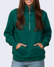 SALE BLANK Elevated Boxy Half Zip Sweater - SMALL