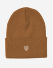 Embroidered Heart Toque